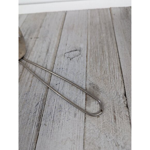 Metal Skimmer Drainer #4 Strainer Blender 10 1/2" Hong Kong - Picture 3 of 7